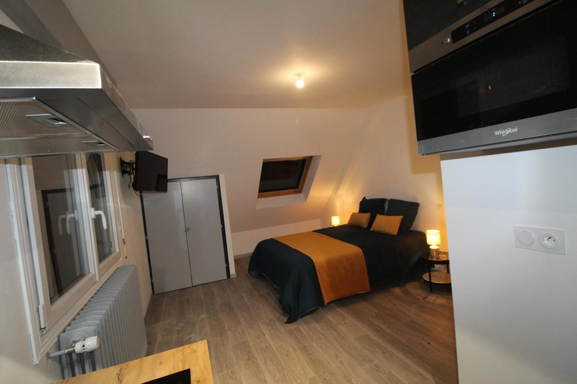 Studio Est Proche Centre Ville Loudéac Extérieur photo
